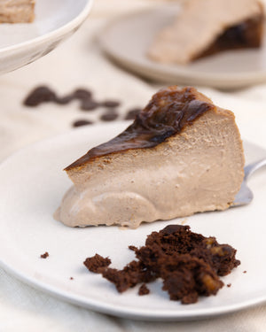 Tarta de queso y Brownie