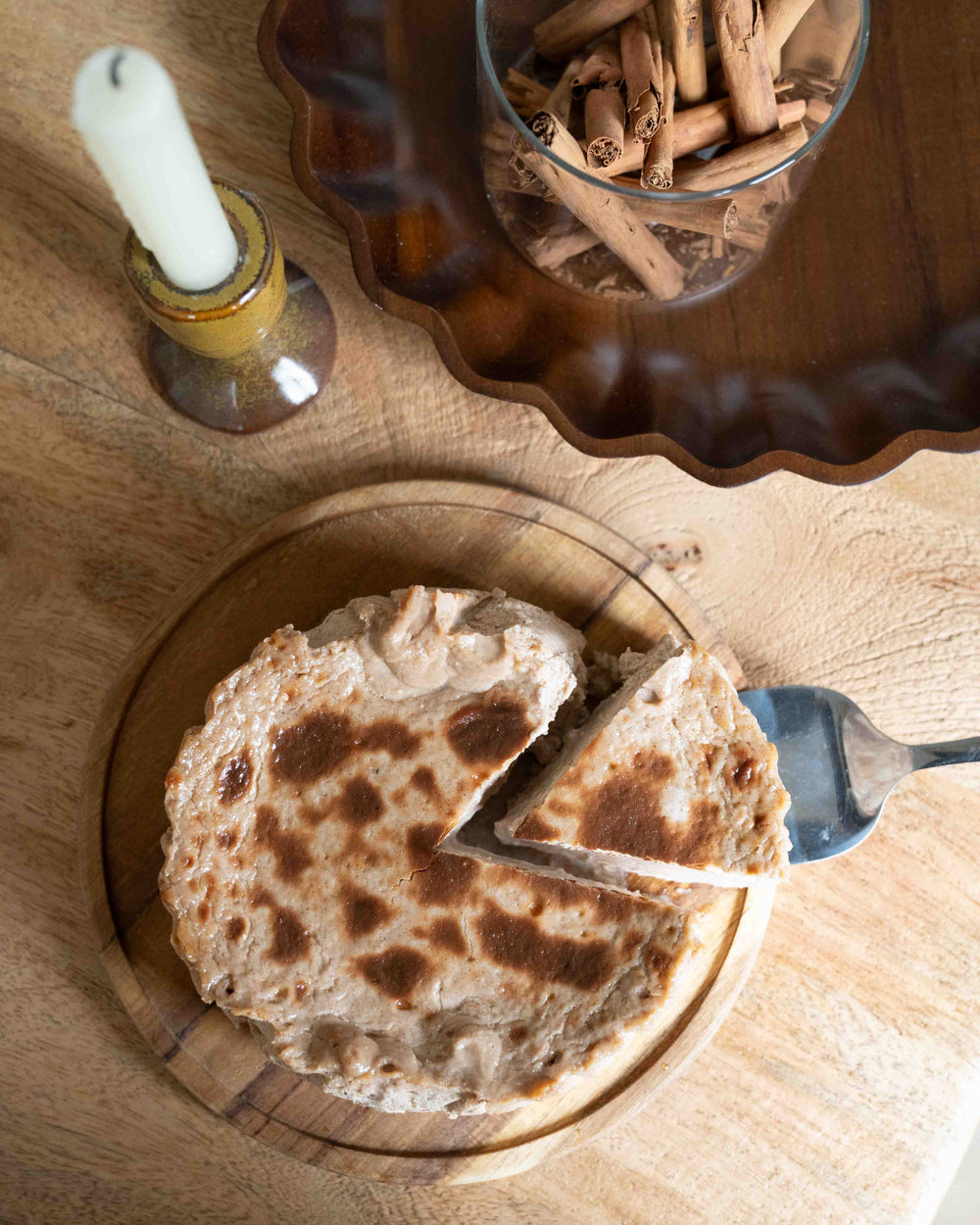 Cinnamon Toffee Cheesecake