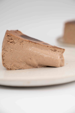 Tarta de Queso y Chocolate Belga