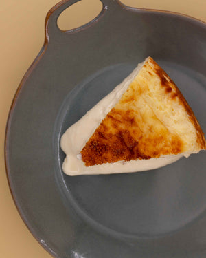 tarta de queso al estilo vasco cremosa en madrid para 16-18 personas