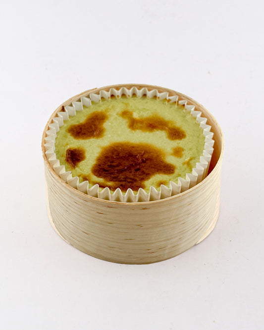 Mini tarta de queso y Matcha