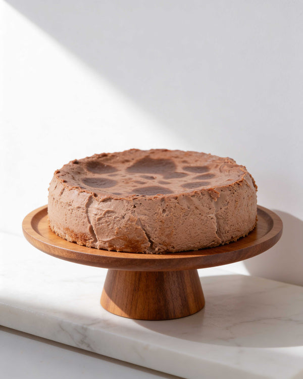 Tarta de Queso y Chocolate Belga